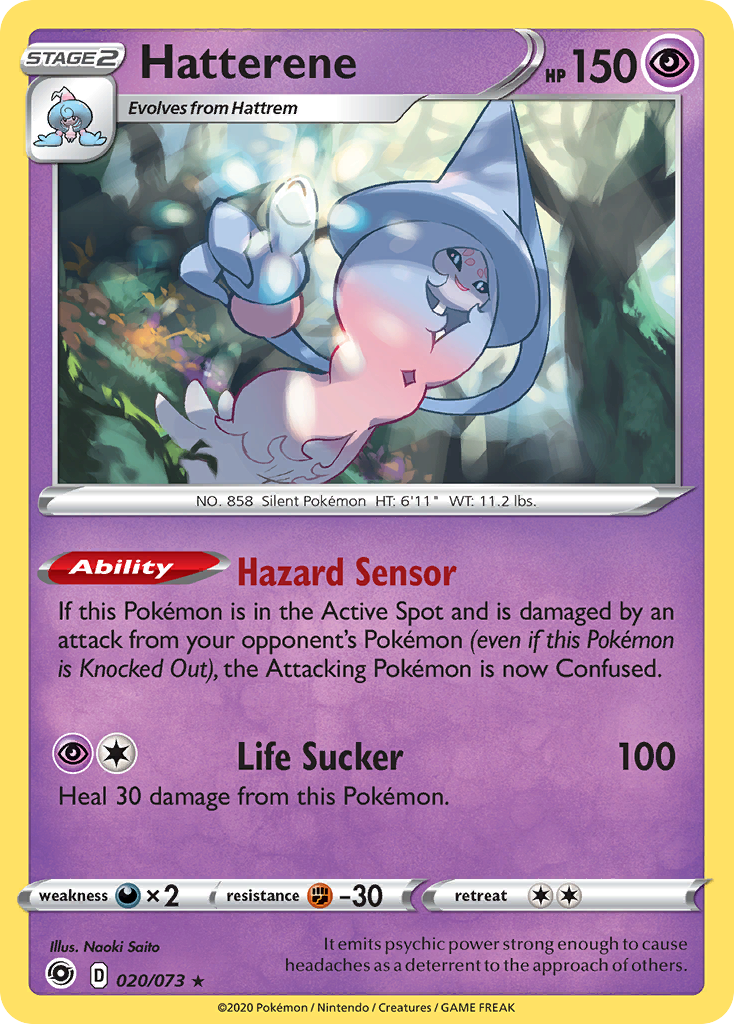 Hatterene (020/073) [Espada y escudo: Camino del campeón] 