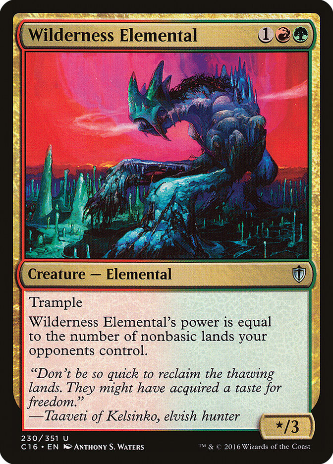 Elemental del desierto [Comandante 2016] 