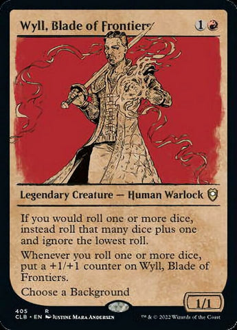 Wyll, Blade of Frontiers (Showcase) [Commander Legends: Batalla por Baldur's Gate] 