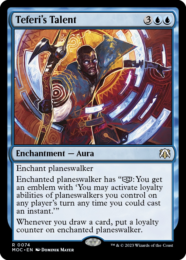 El talento de Teferi [La marcha del comandante de la máquina] 