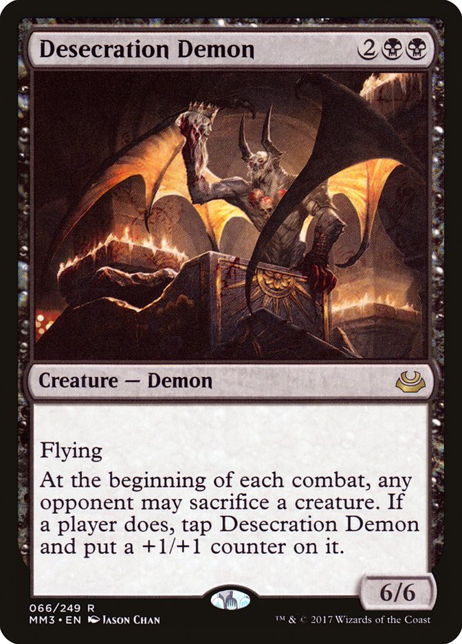 Demonio de la profanación [Modern Masters 2017] 