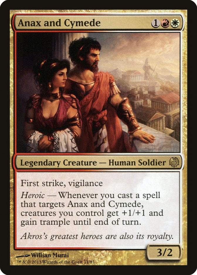 Anax y Cymede [Duelo Decks: Héroes contra Monstruos] 