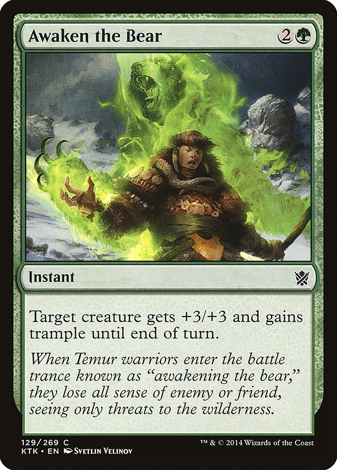 Despierta al Oso [Khans de Tarkir] 
