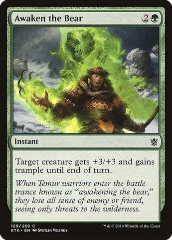 Despierta al Oso [Khans de Tarkir] 