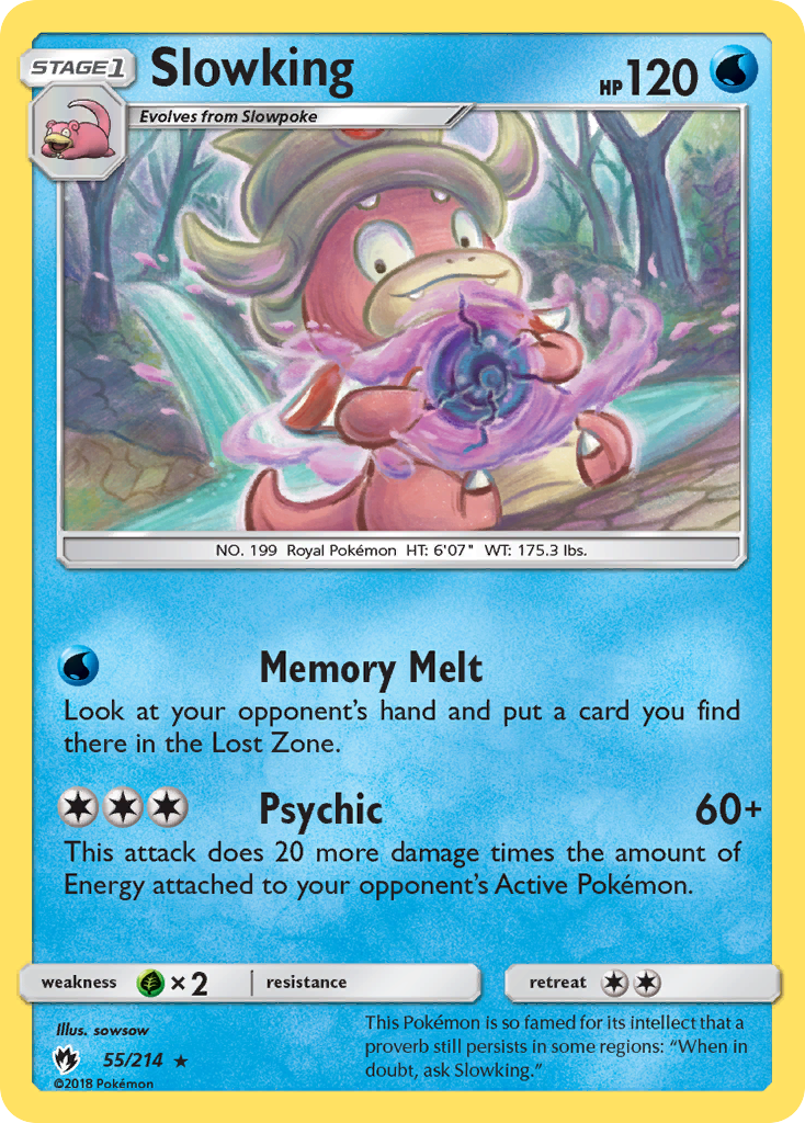 Slowking (55/214) [Sol y Luna: Trueno perdido] 