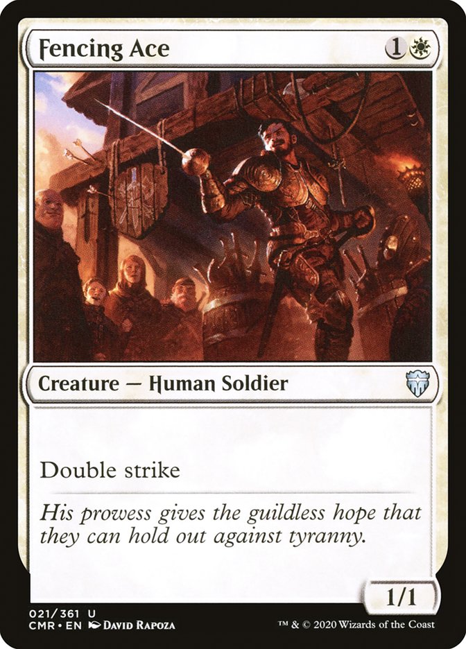 As de esgrima [Commander Legends] 