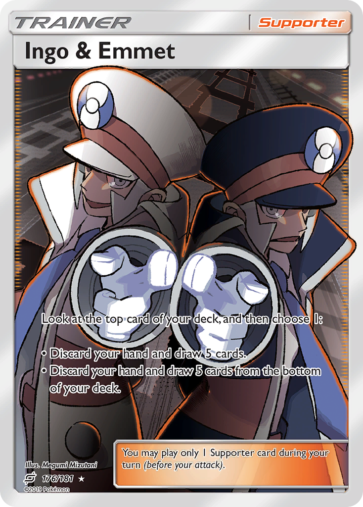 Ingo y Emmet (176/181) [Sol y Luna: forman equipo] 