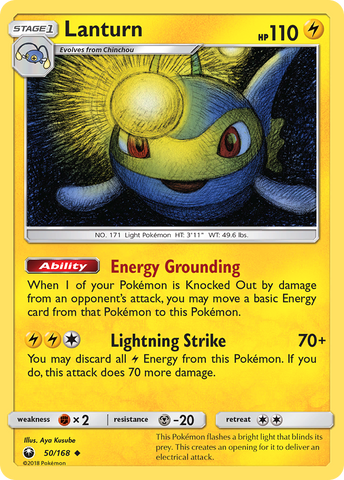 Lanturn (50/168) [Sol y Luna: Tormenta Celestial] 
