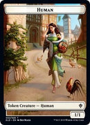 Humano // Comida (15) Ficha de doble cara [Fichas del Trono de Eldraine] 