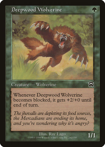 Deepwood Wolverine [Máscaras mercadianas] 