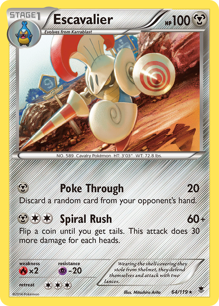 Escavalier (64/119) [XY: Fuerzas fantasma] 