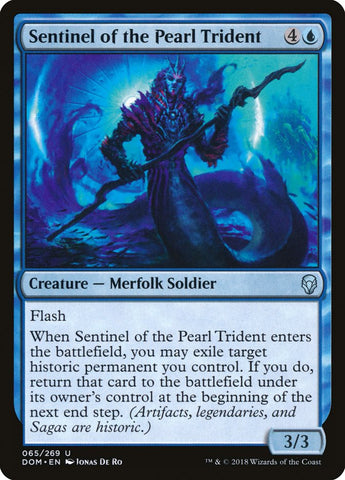 Centinela del Tridente Perla [Dominaria] 