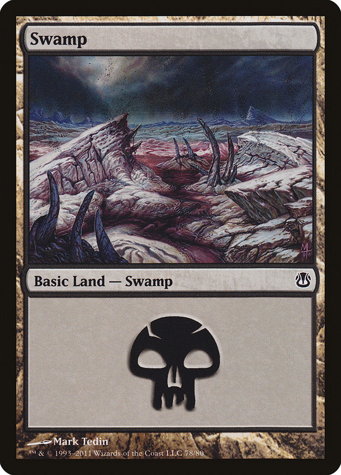 Pantano (78) [Mazos de duelo: Ajani contra Nicol Bolas] 