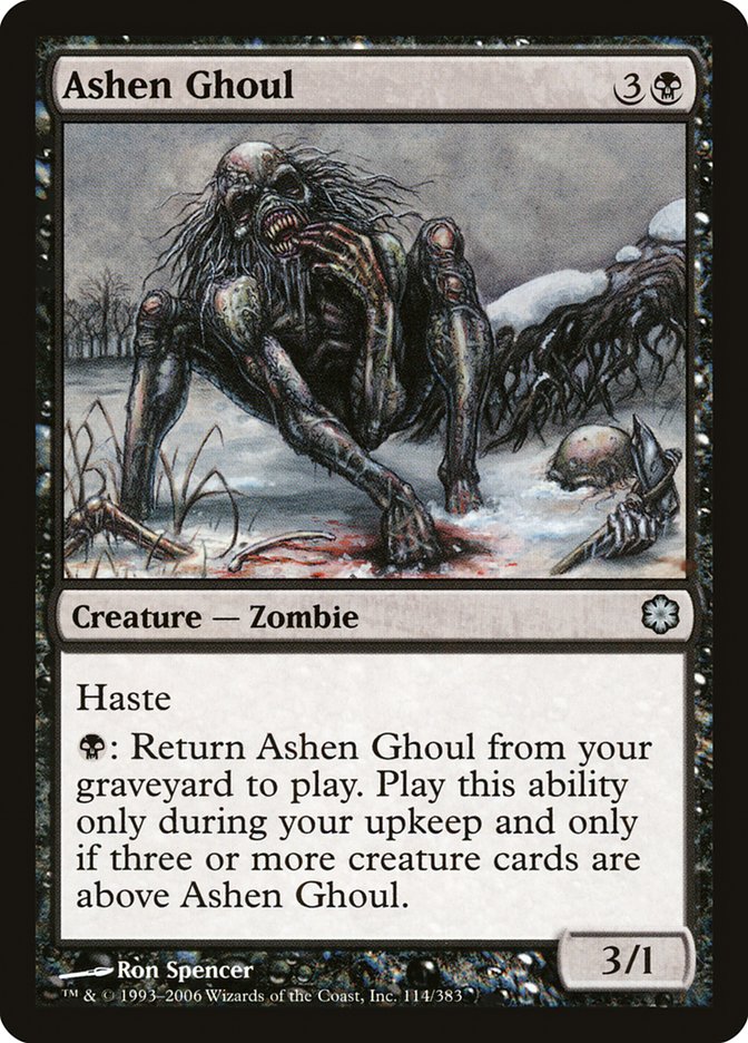 Ashen Ghoul [Mazos temáticos Ola de Frío] 