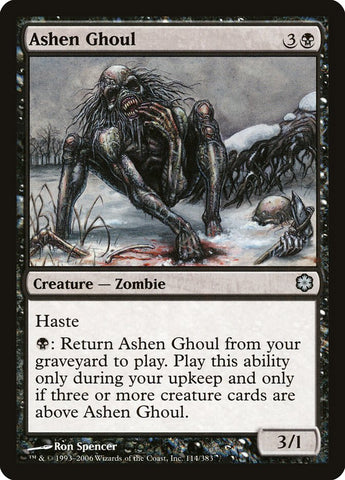 Ashen Ghoul [Mazos temáticos Ola de Frío] 