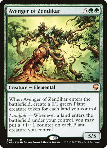 Vengador de Zendikar [Comandante Legends] 