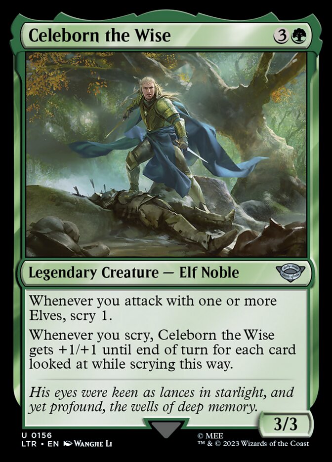 Celeborn el Sabio [El Señor de los Anillos: Cuentos de la Tierra Media] 