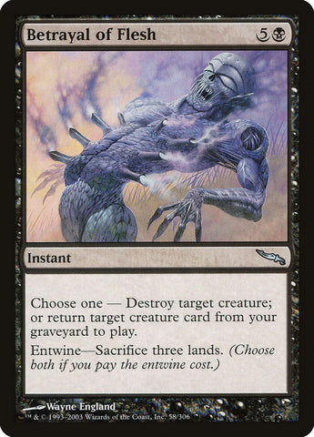 Traición a la carne [Mirrodin] 