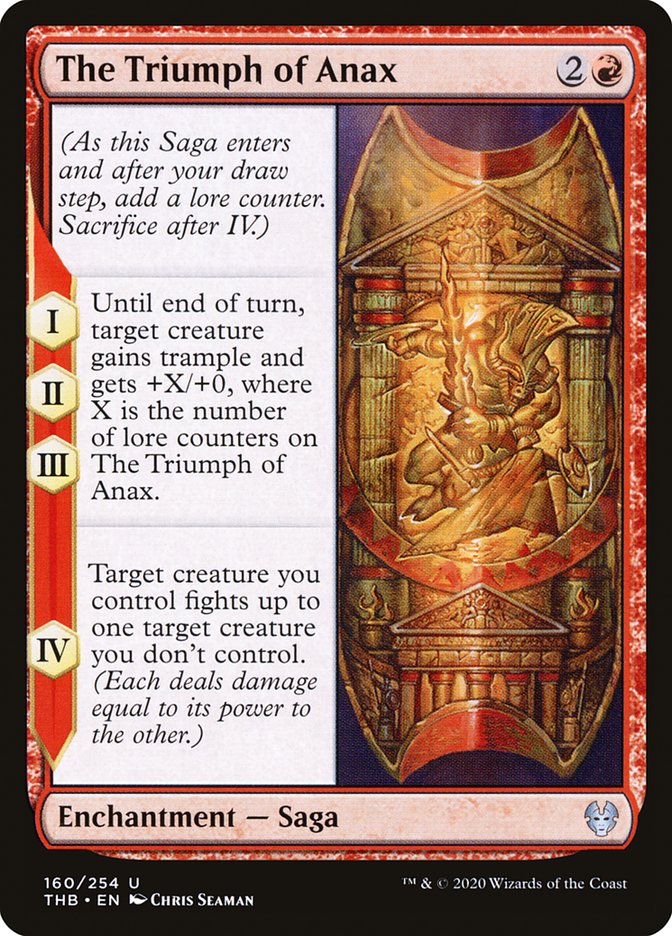 El triunfo de Anax [Theros más allá de la muerte] 