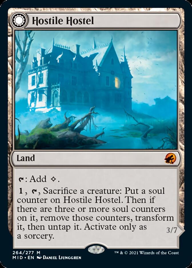 Hostal hostil // Posada Creeping [Innistrad: Caza de medianoche] 