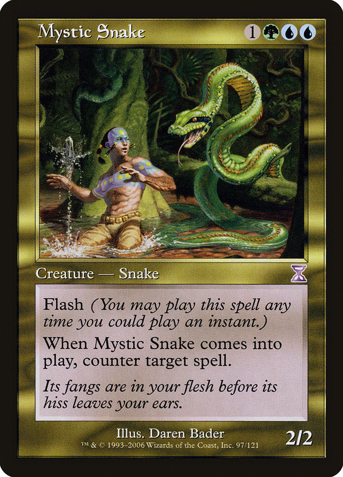 Serpiente mística [Espiral del tiempo en diferido] 