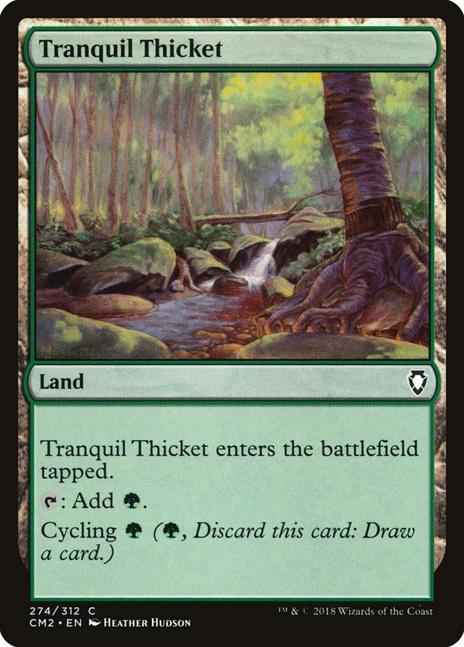 Tranquilo matorral [Commander Anthology Volumen II] 