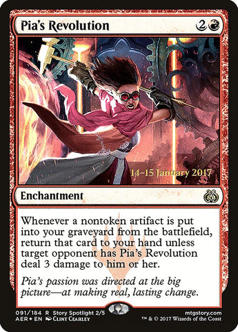 Pia's Revolution [Promociones de presentación de Aether Revolt] 