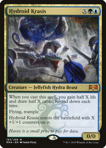 Hydroid Krasis (paquete promocional) [Promociones de lealtad de Ravnica] 