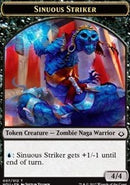 Sinuous Striker // Ficha de gato de doble cara [Fichas de la hora de la devastación] 