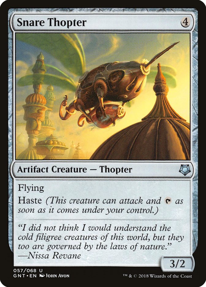 Snare Thopter [Noche de juegos 2018] 