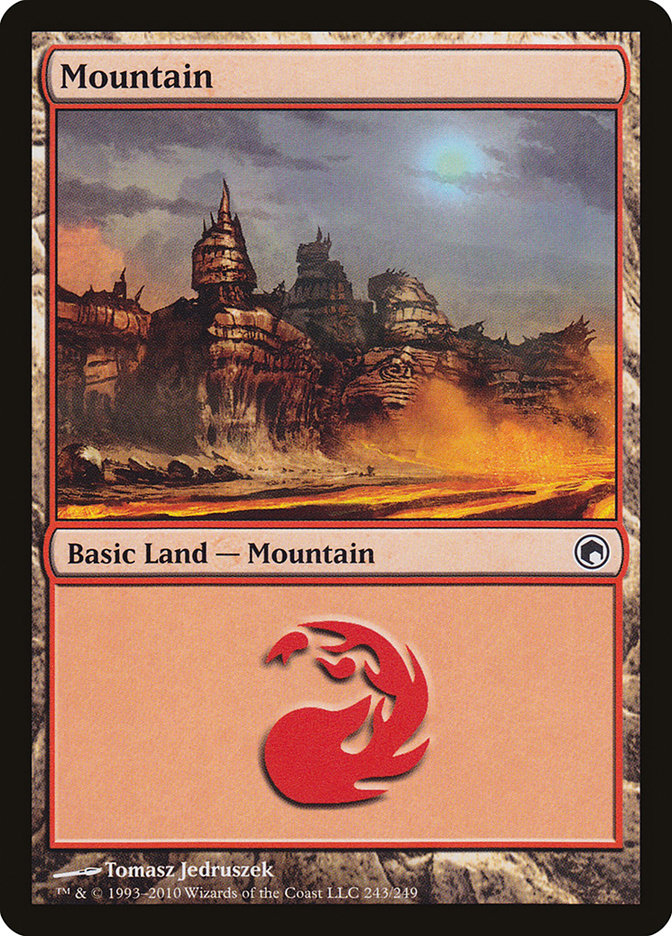 Montaña (243) [Cicatrices de Mirrodin] 
