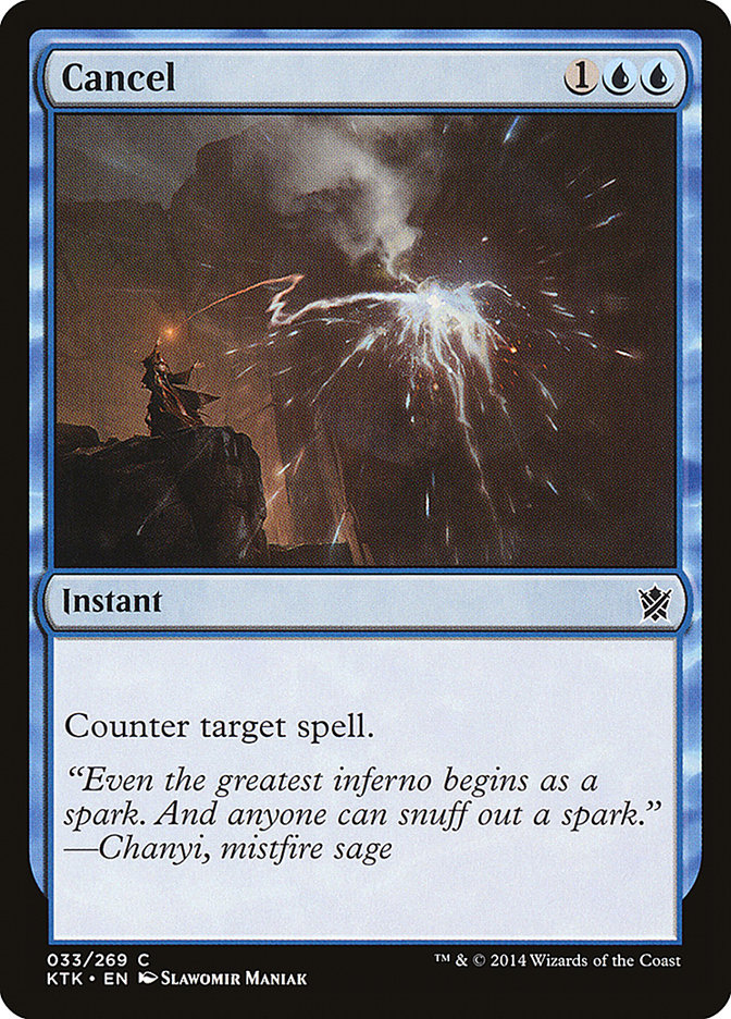 Cancelar [kanes de Tarkir] 
