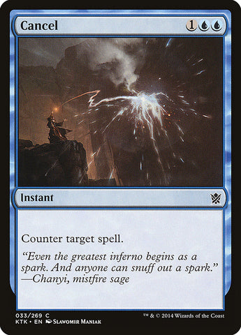 Cancelar [kanes de Tarkir] 