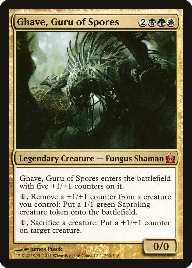 Ghave, gurú de las esporas [Commander 2011] 