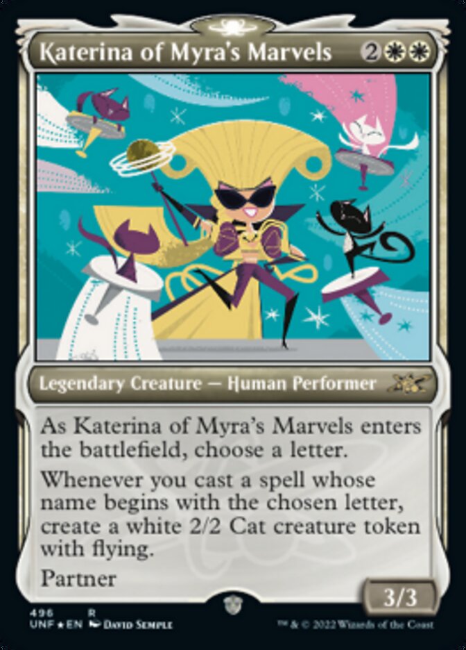 Katerina de las maravillas de Myra (Showcase) (Galaxy Foil) [Unfinity] 