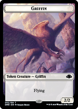 Duende // Ficha de doble cara Griffin [Fichas remasterizadas de Dominaria] 