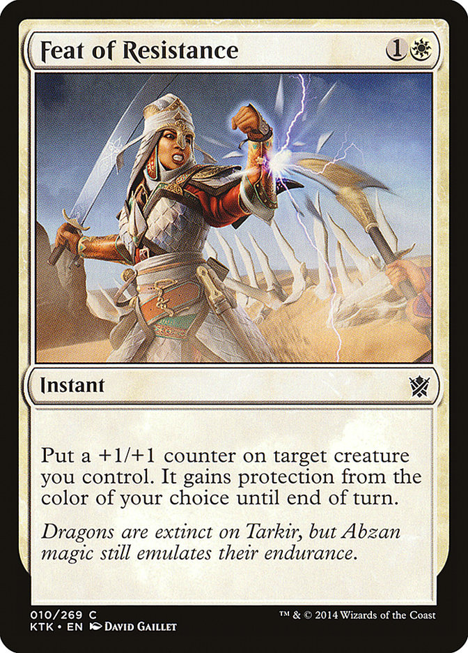 Hazaña de resistencia [Khans de Tarkir] 