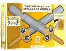 Vamos a pegarnos con espadas de mentira