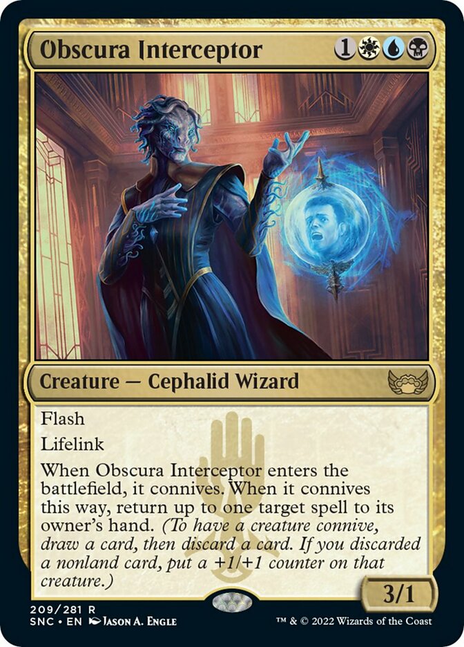 Obscura Interceptor [Calles de New Capenna] 