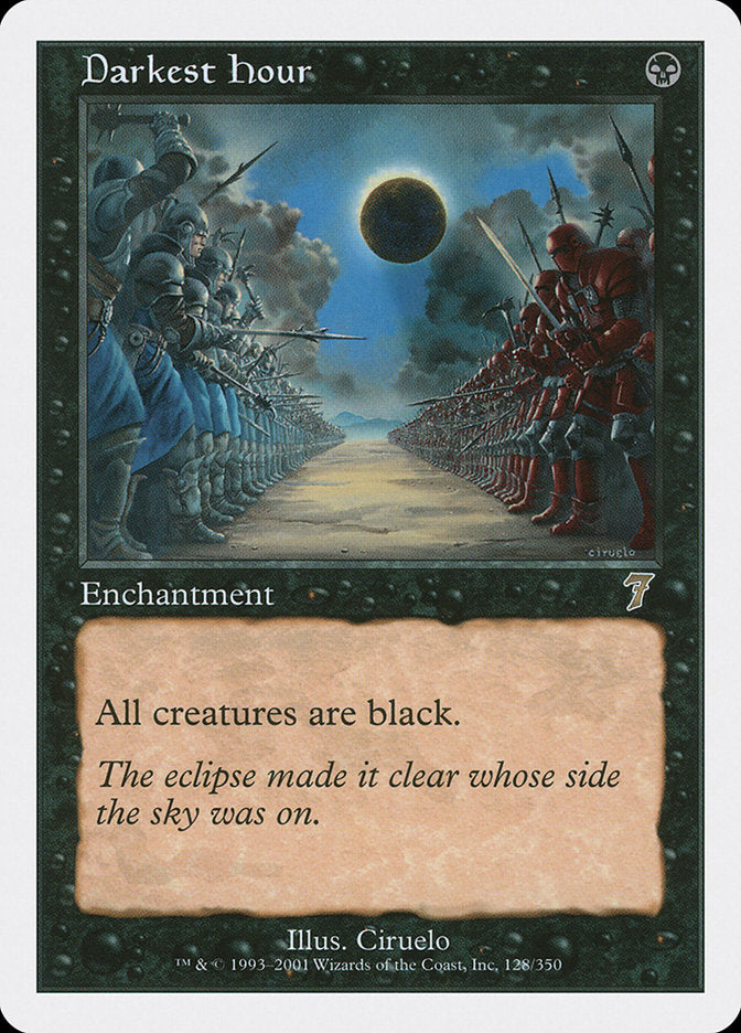 La hora más oscura [Séptima edición] 