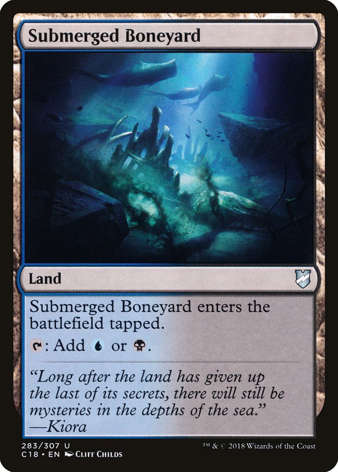 Cementerio sumergido [Commander 2018] 