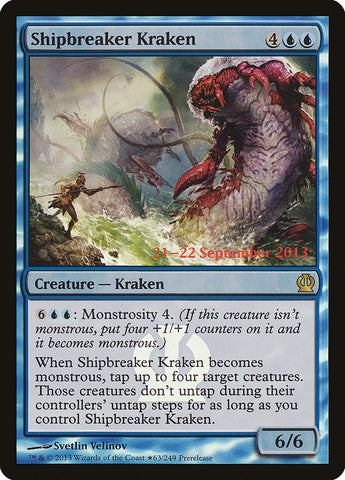 Kraken rompe barcos [Promociones de presentación de Theros] 