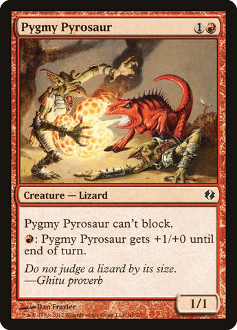 Pirosaurio pigmeo [Mazos de duelo: Venser vs. Koth] 