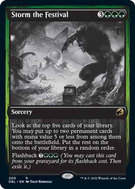 Asalta el festival [Innistrad: doble función] 