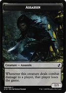 Asesino // Ficha de doble cara Morph [Fichas Commander 2019] 