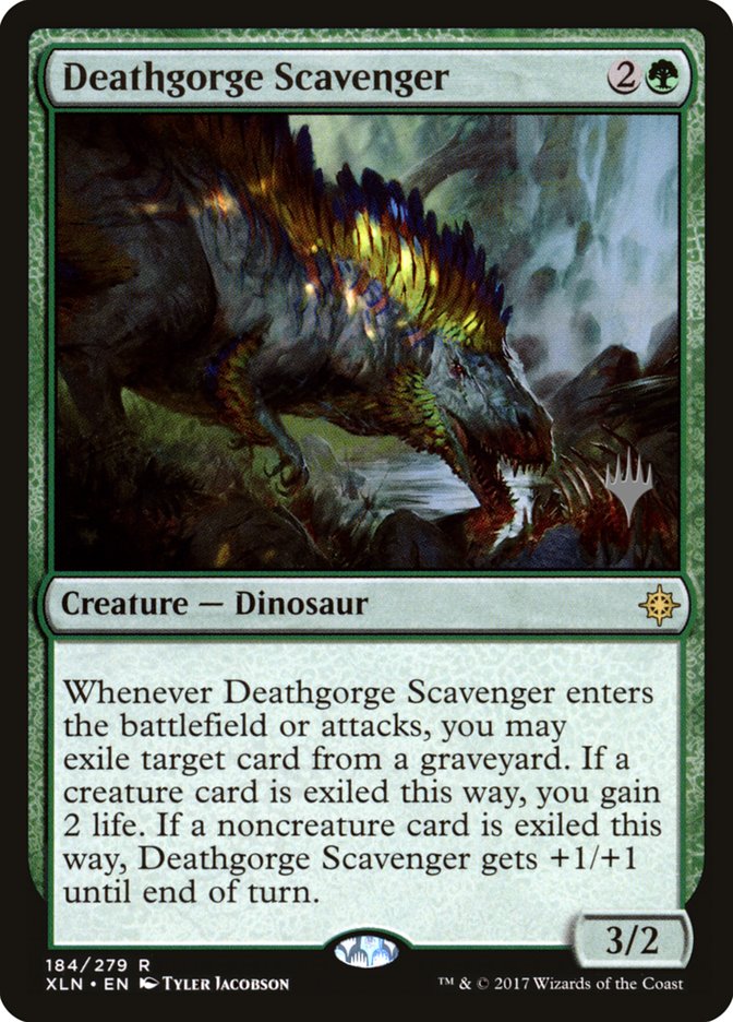 Carroñero Deathgorge (paquete promocional) [Ixalan Promos] 