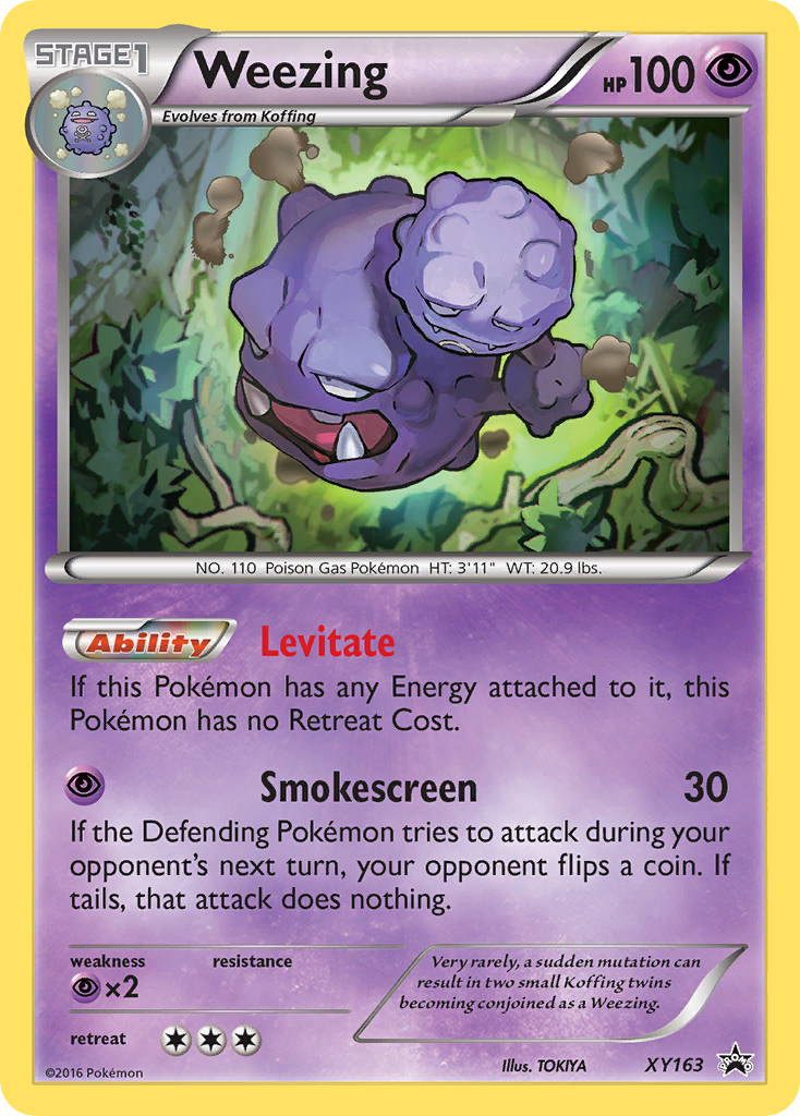 Weezing (XY163) [XY: Promociones de Black Star] 