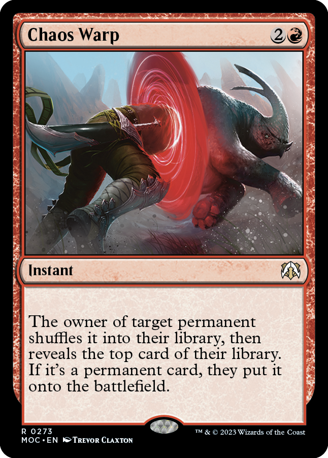 Chaos Warp [Marcha del comandante de la máquina] 