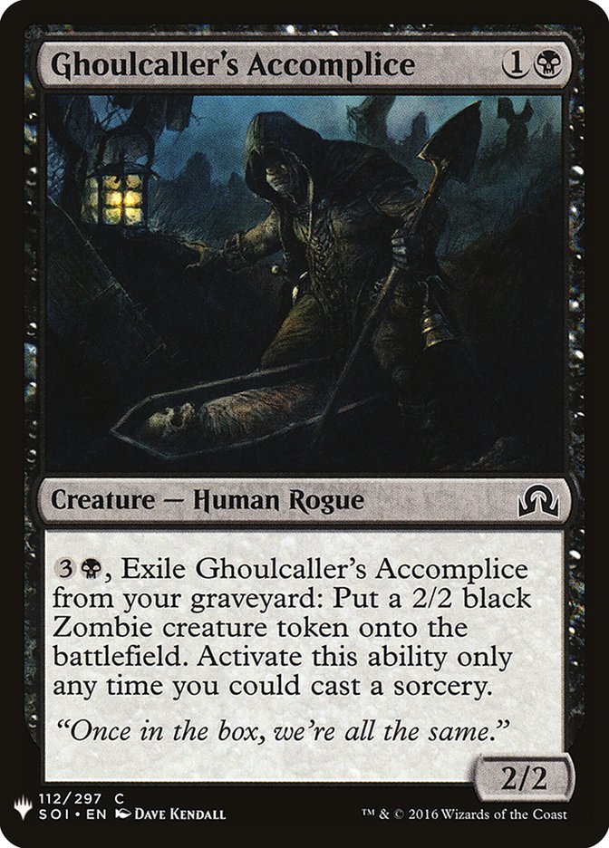 Cómplice de Ghoulcaller [potenciador misterioso] 