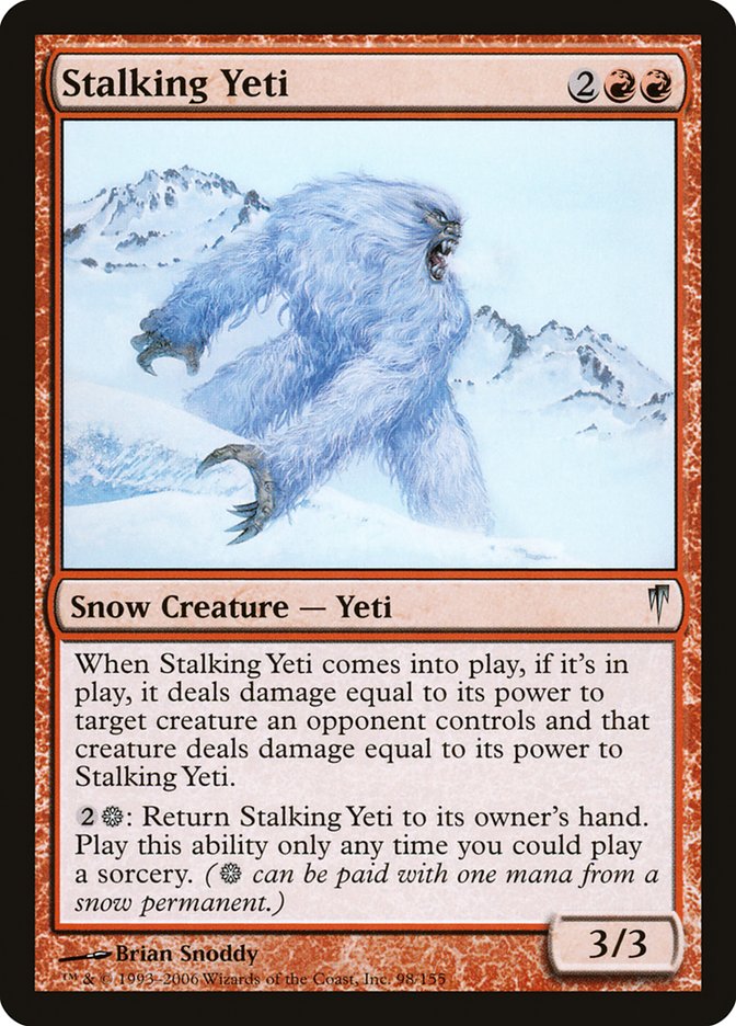 Acechando al Yeti [Ola de frío] 